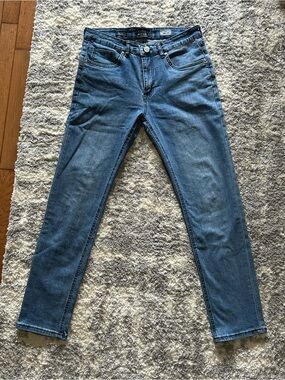 Men's Refinery Republic Skinny Jeans in Medium Blue 30x30
